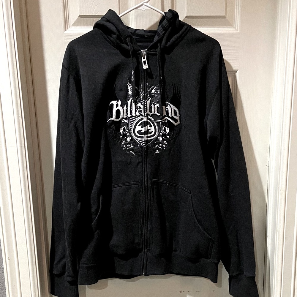 Men’s Billabong zippered hoodie